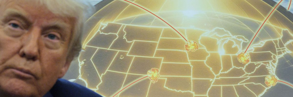 President Trump Makes Announcement With Defense Secretary Hegseth In The Oval Office