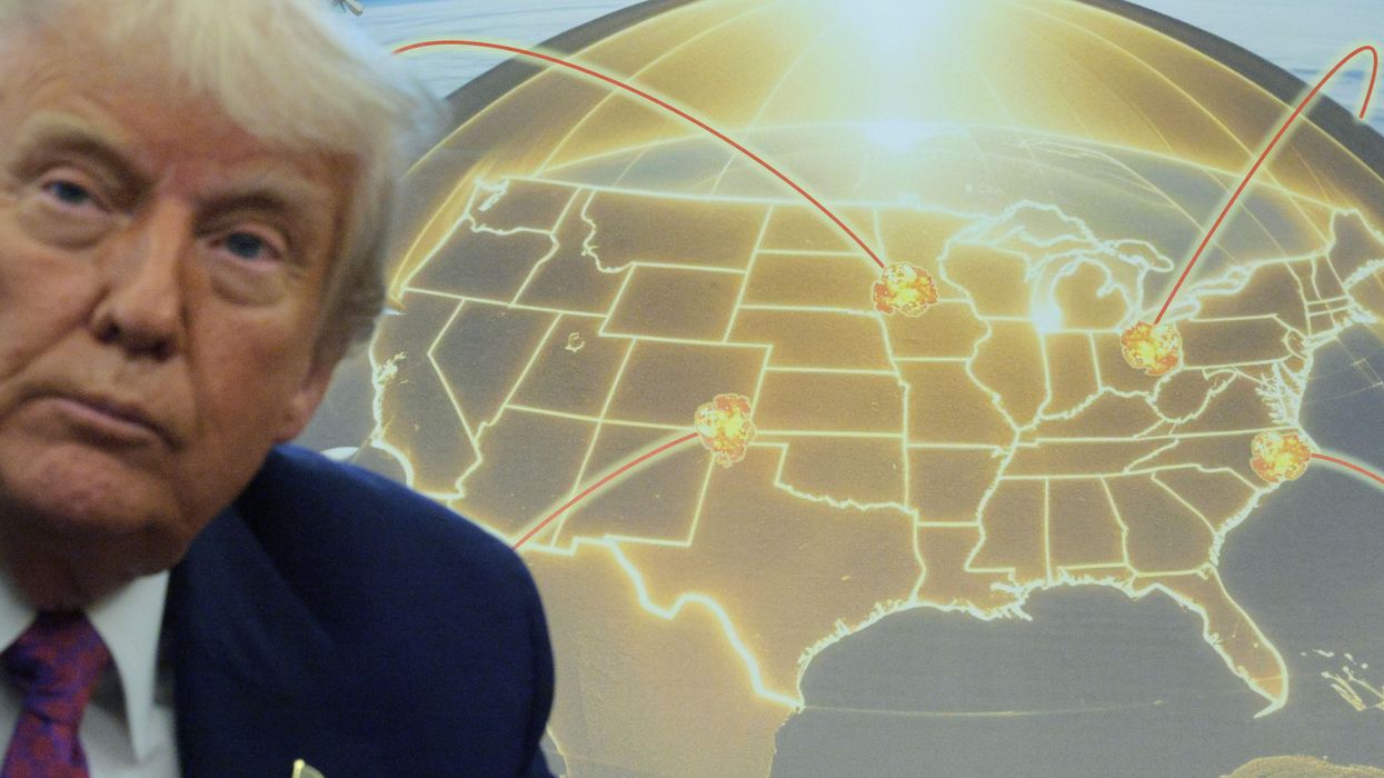 President Trump Makes Announcement With Defense Secretary Hegseth In The Oval Office