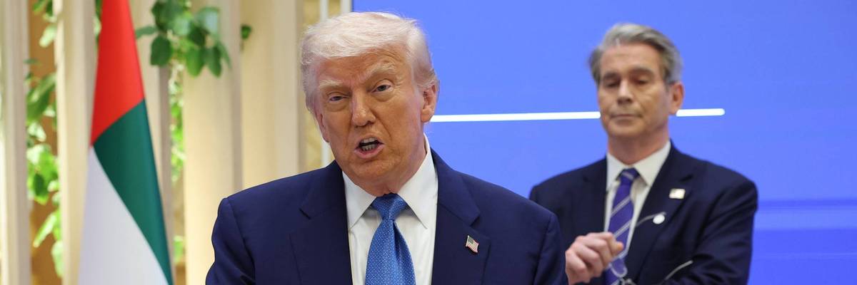 President Trump Makes First Middle East Trip Of His Second Term