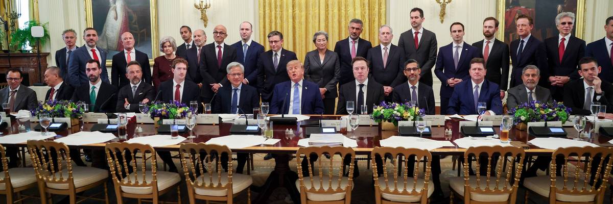 President Trump Meets With AI Executives At White House
