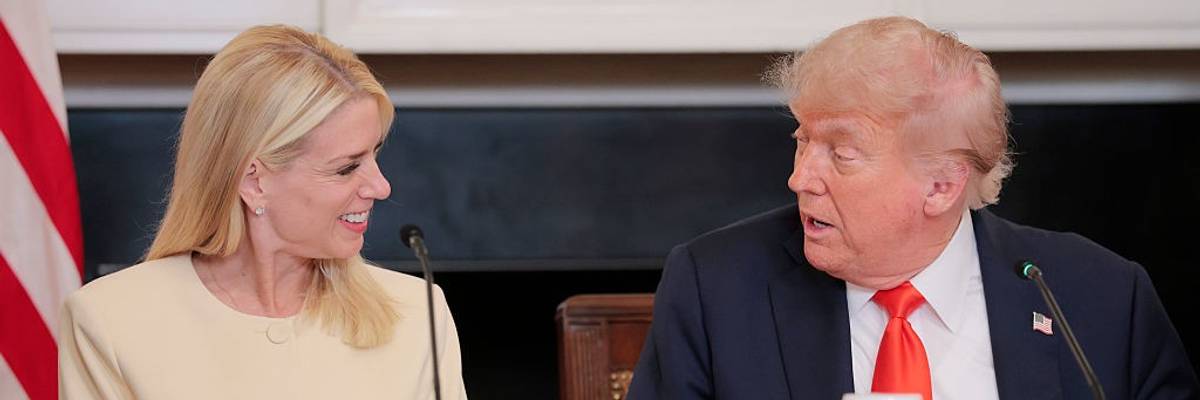 President Trump Meets With Fraternal Order Of Police Members At White House