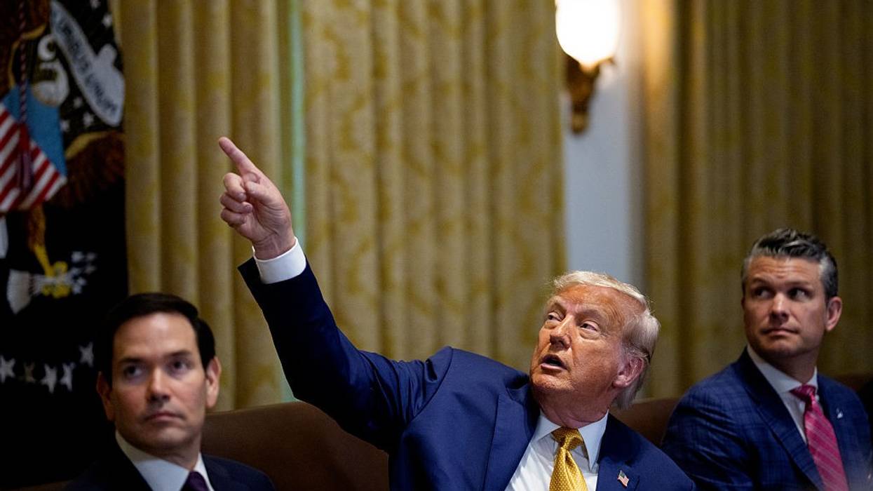 President Trump Meets With His Cabinet At The White House