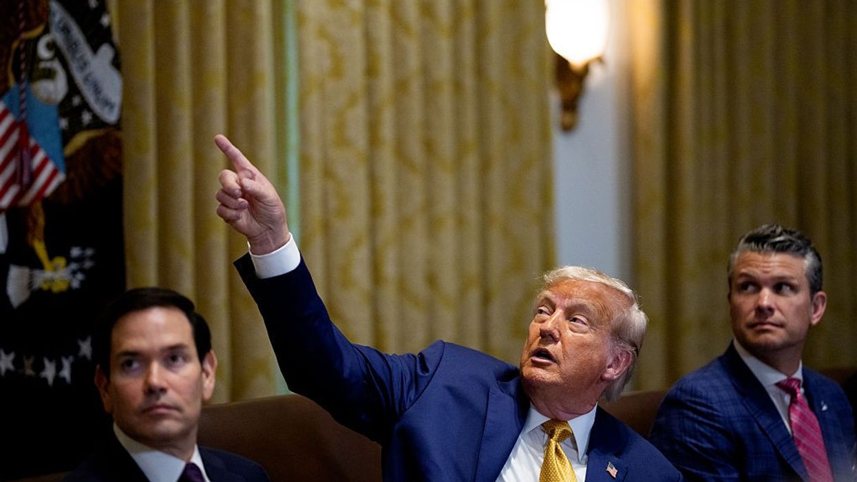 President Trump Meets With His Cabinet At The White House