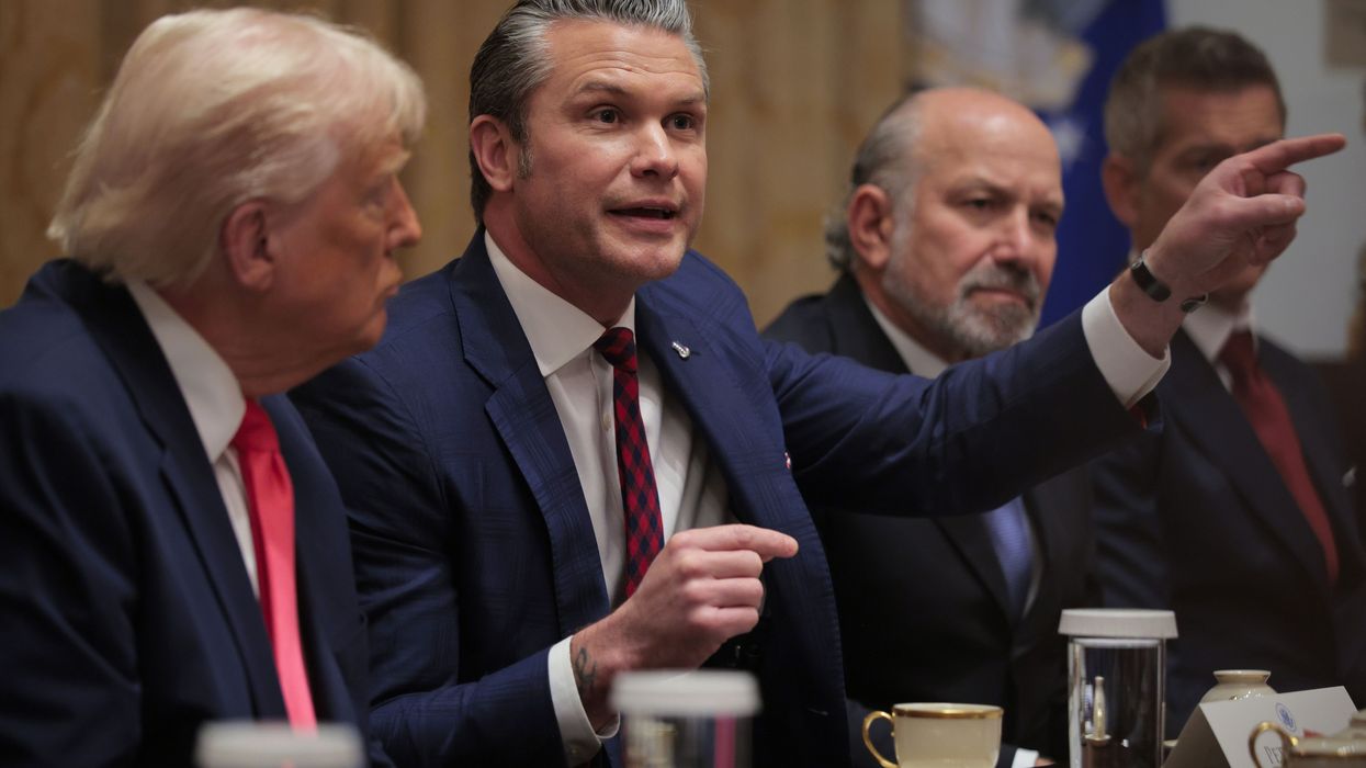 President Trump Meets With His Cabinet At The White House