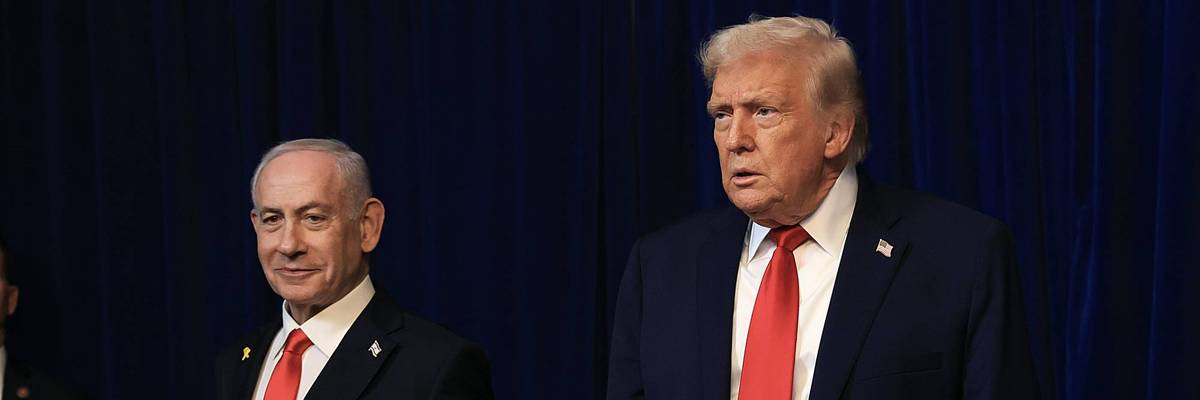 President Trump Meets With Israeli PM Netanyahu At His Palm Beach Estate