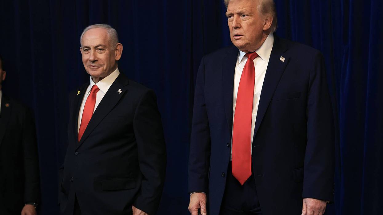 President Trump Meets With Israeli PM Netanyahu At His Palm Beach Estate
