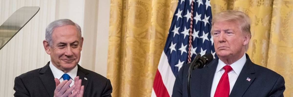 President Trump Meets With Israeli PM Netanyahu At The White House