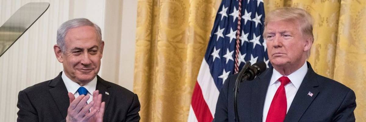 President Trump Meets With Israeli PM Netanyahu At The White House