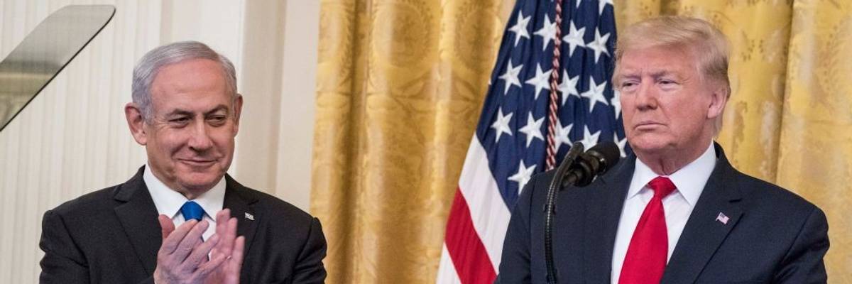 President Trump Meets With Israeli PM Netanyahu At The White House