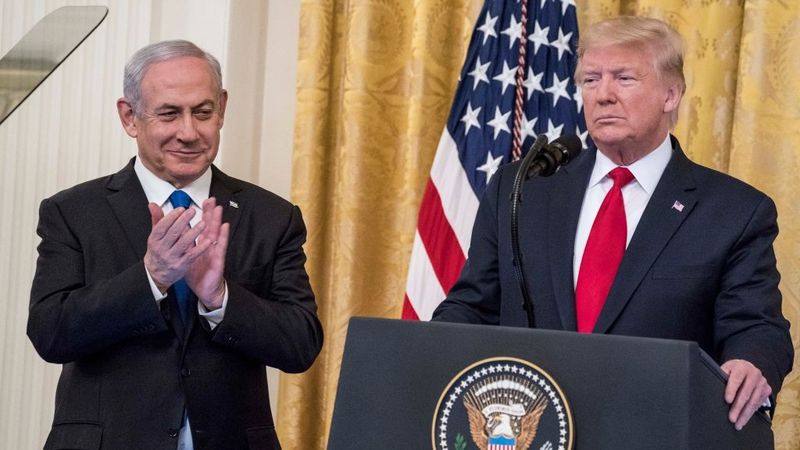 President Trump Meets With Israeli PM Netanyahu At The White House