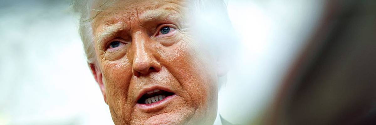 President Trump Meets With Visiting Israeli PM Netanyahu At The White House