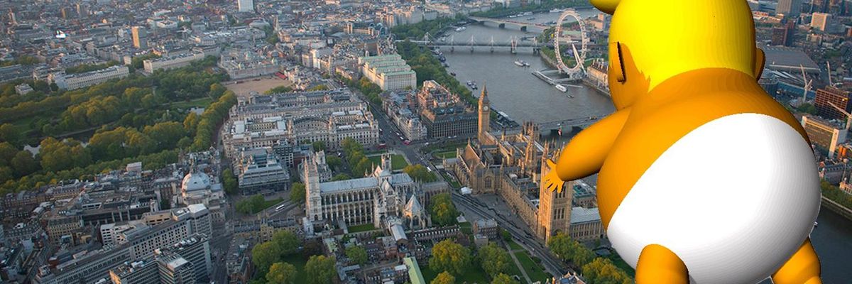 Why We're Protesting Trump's Visit by Flying an Inflatable Trump Baby Over London