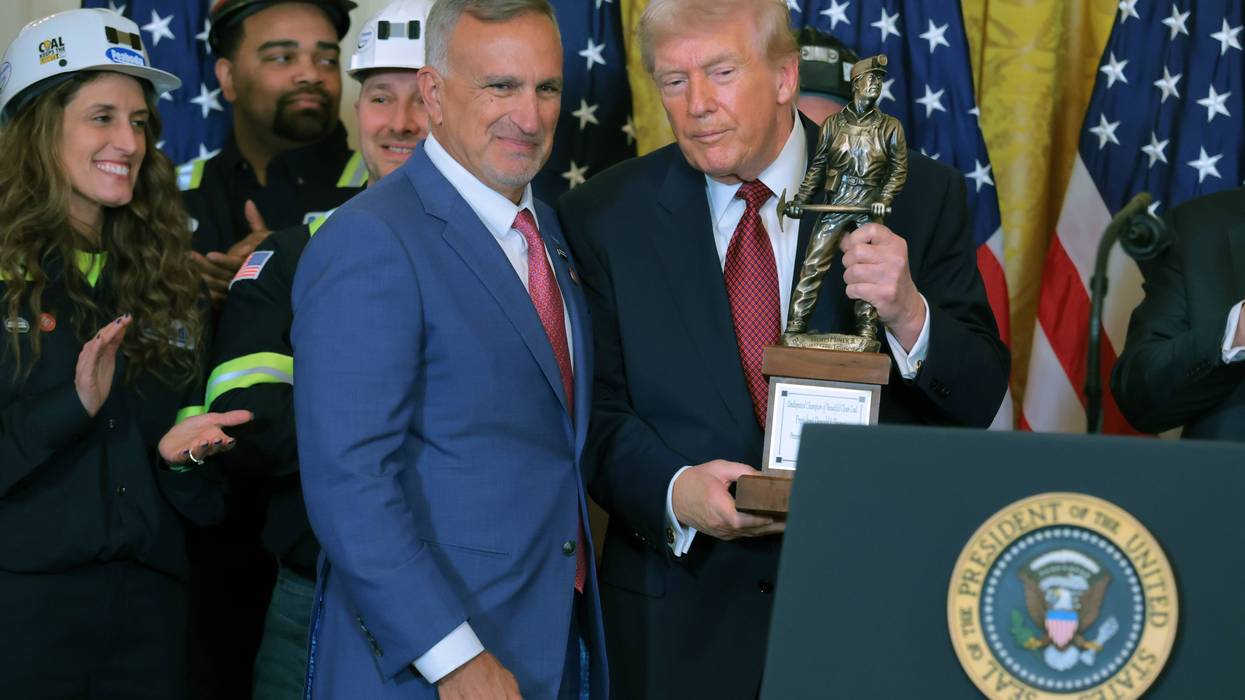 President Trump Participates In Champion Of Coal Event At The White House