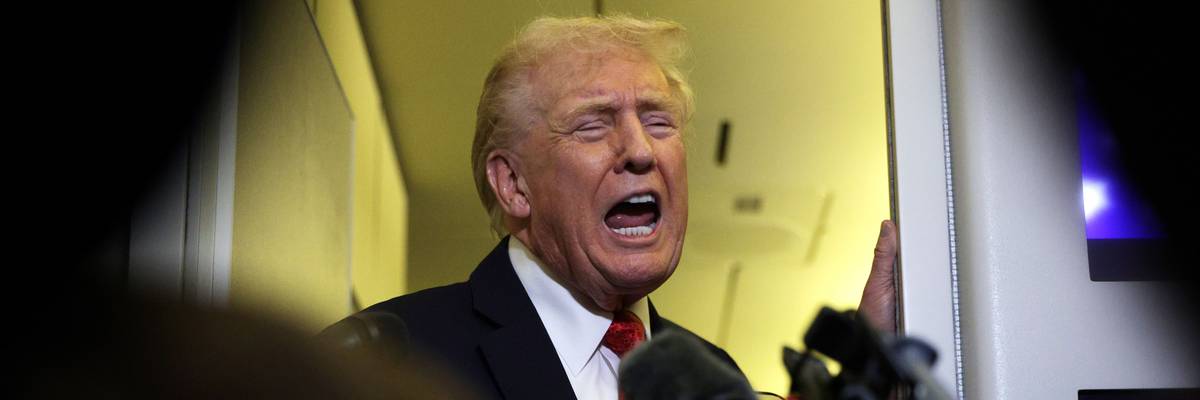 President Trump Returns To The White House