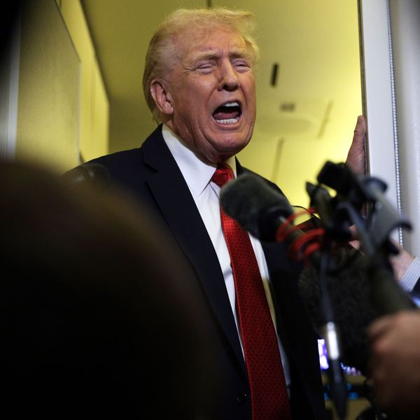 President Trump Returns To The White House