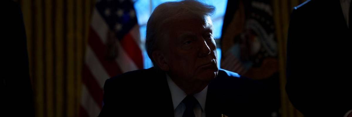 President Trump Signs An Executive Order At The White House