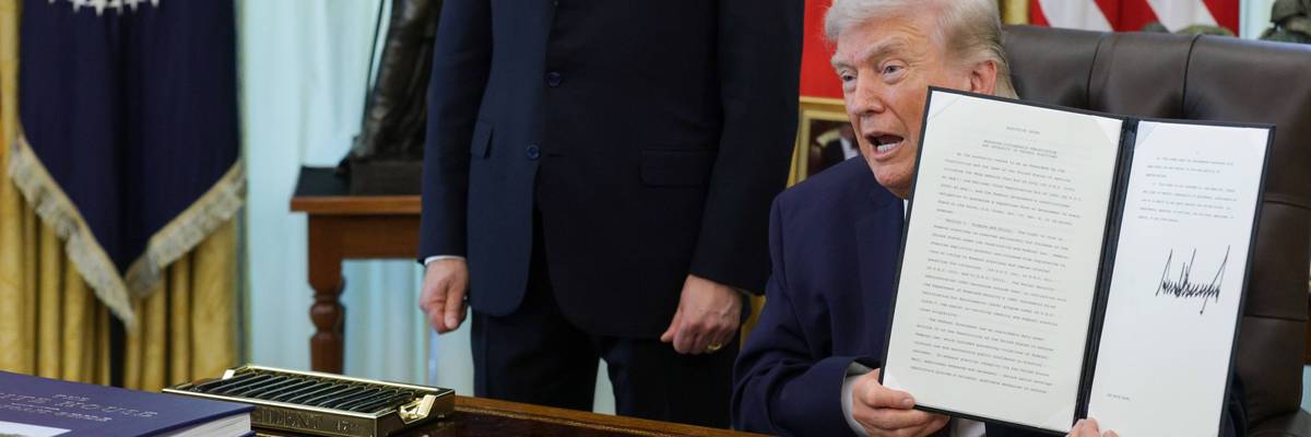 President Trump Signs An Executive Order Limiting Mail-In Voting