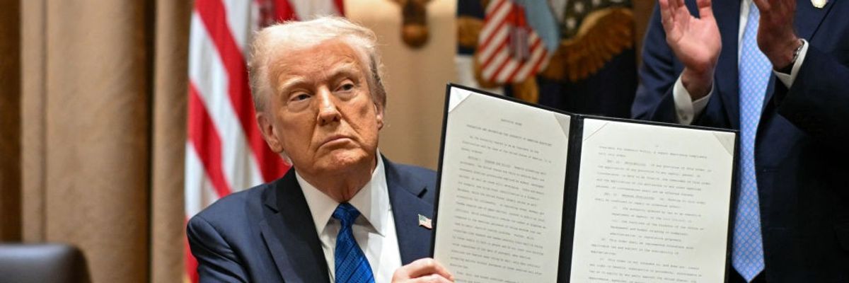 President Trump signs EO