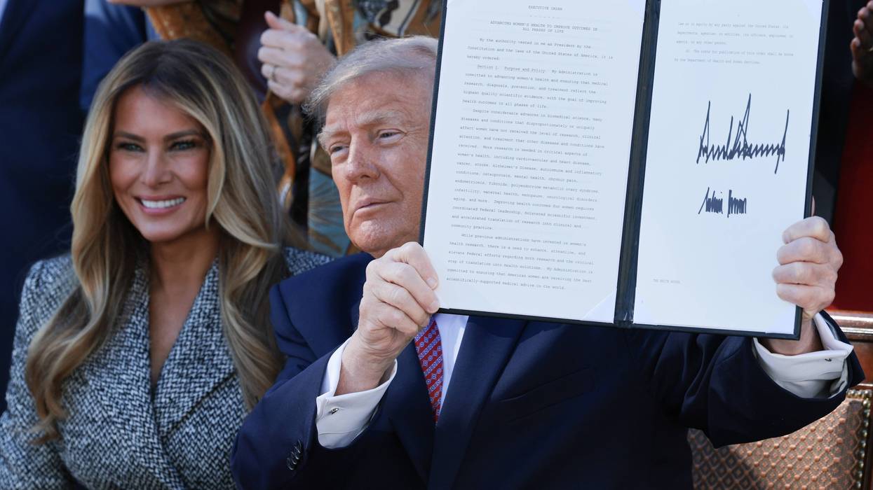 President Trump Signs Executive Order Led By Melania Trump