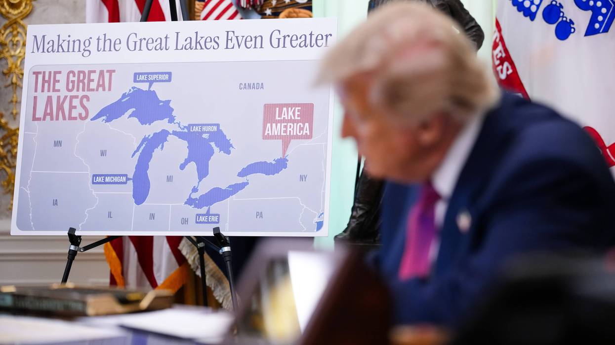 President Trump Signs Executive Order To Rename Lake Ontario as "Lake America"
