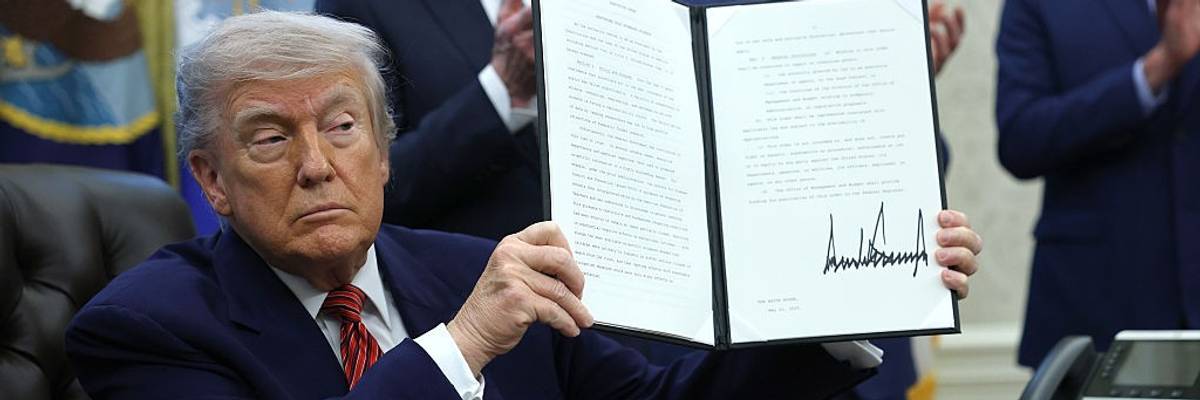 President Trump Signs Executive Orders At The White House