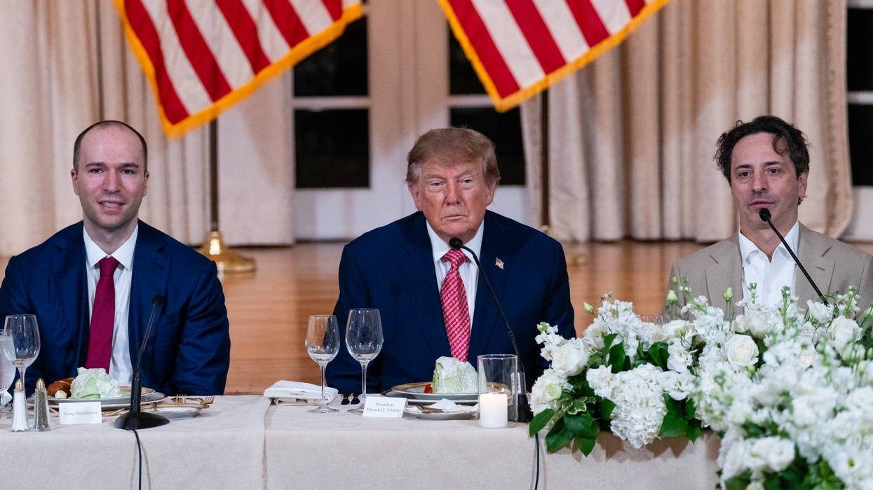 President Trump Speaks At A MAGA Inc. Event At Mar-a-Lago