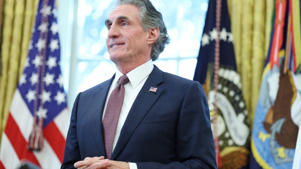 President Trump Speaks In The Oval Office