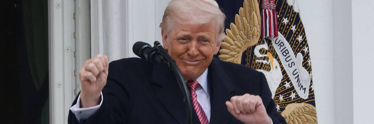 President Trump Speaks To Farmers At The White House