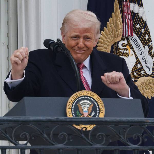 President Trump Speaks To Farmers At The White House