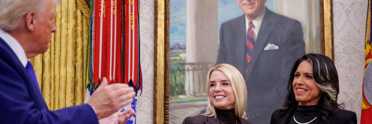 President Trump Swears In Tulsi Gabbard As Director Of National Intelligence