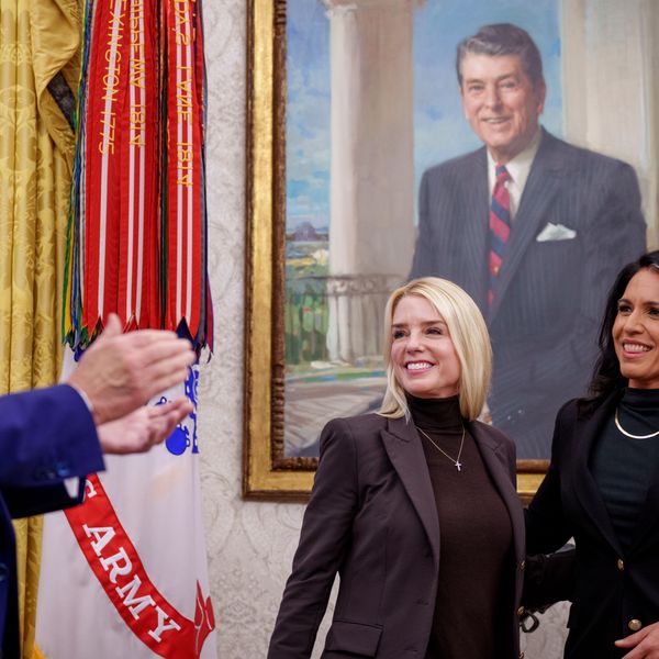 President Trump Swears In Tulsi Gabbard As Director Of National Intelligence