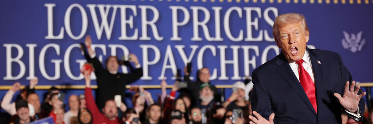 President Trump Touts Administration's Economic Policies In Pennsylvania