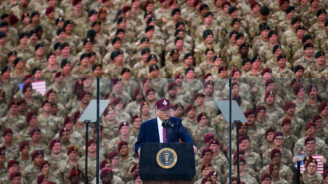President Trump Visits Fort Bragg To Honor U.S. Forces