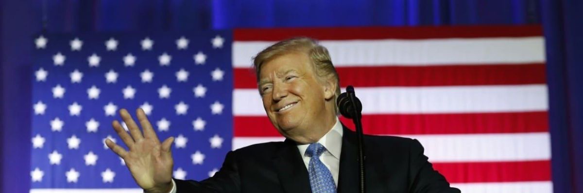 The Lying Billion-Dollar Beneficiary of His Own Tax Plan: President Trump