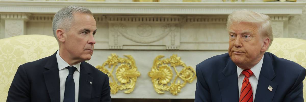 President Trump Welcomes Canadian Prime Minister Carney To The White House