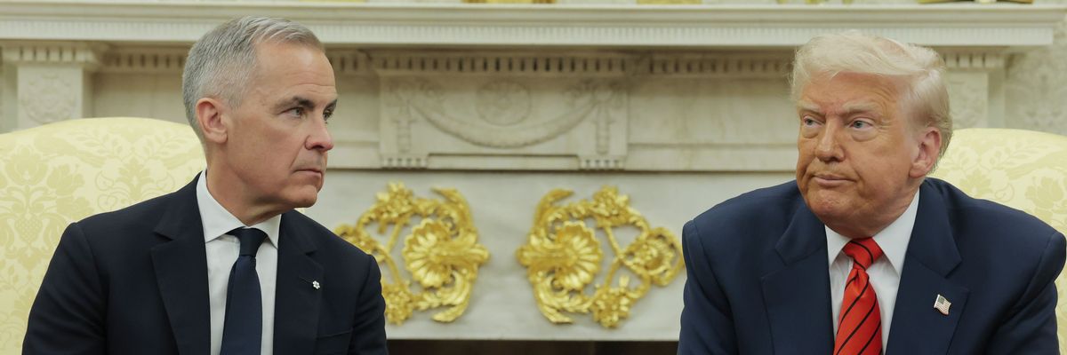 President Trump Welcomes Canadian Prime Minister Carney To The White House