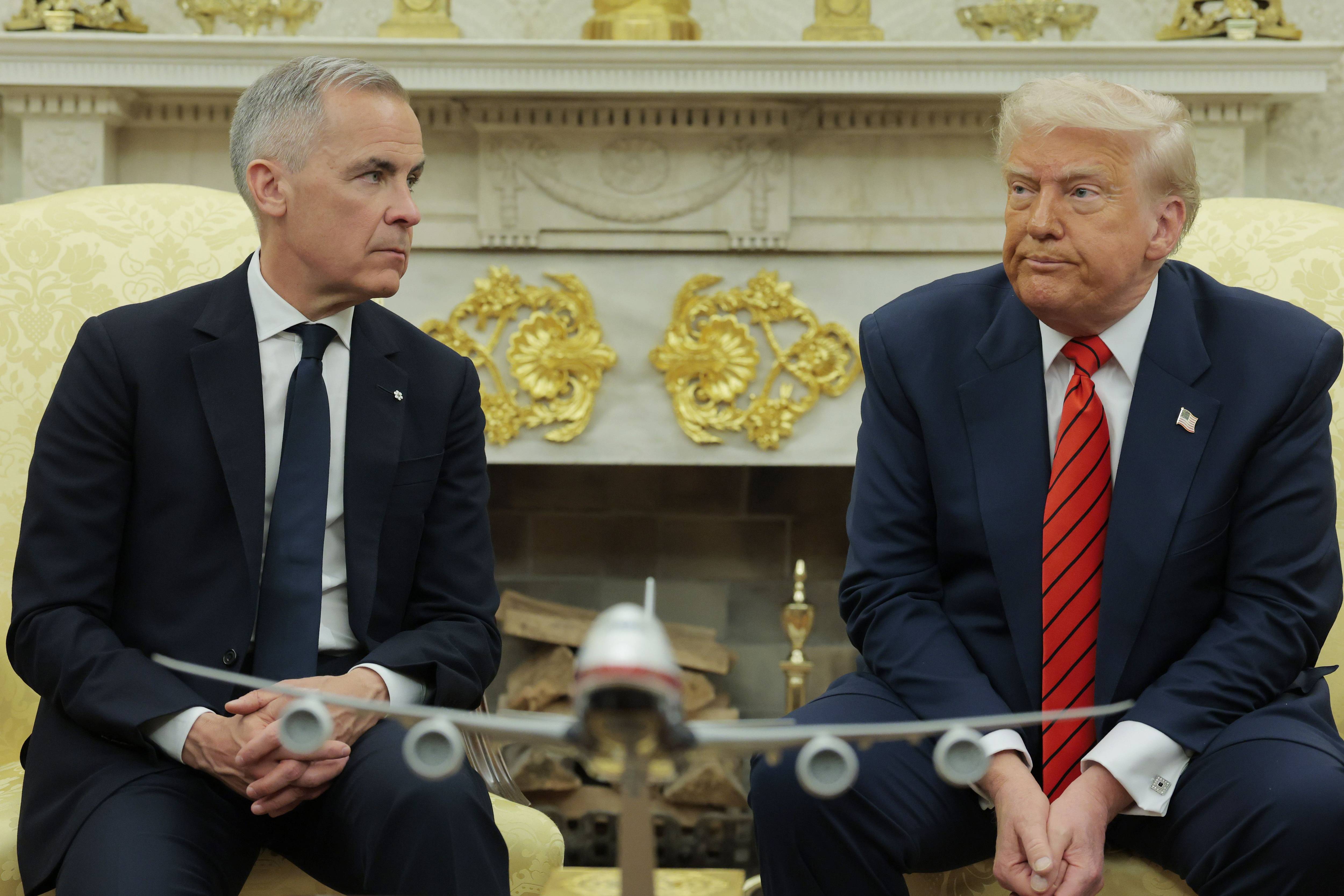 President Trump Welcomes Canadian Prime Minister Carney To The White House