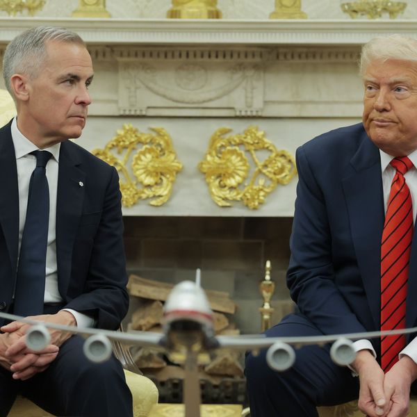 President Trump Welcomes Canadian Prime Minister Carney To The White House