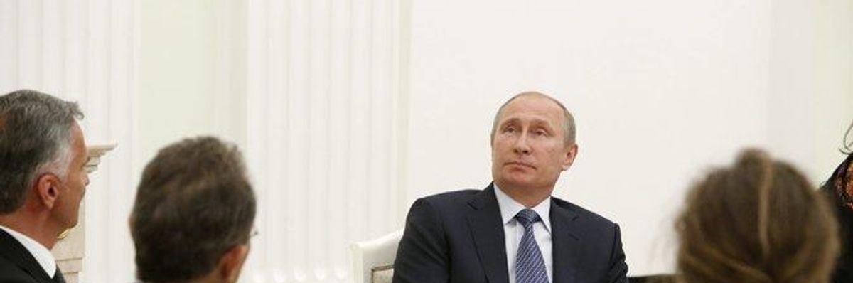 Putin Calls for De-escalation, US Pushes New Sanctions