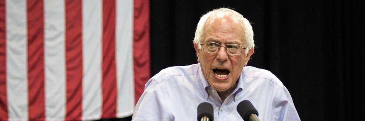 To Topple US 'Oligarchy,' Sanders Calls for Publicly Financed Elections