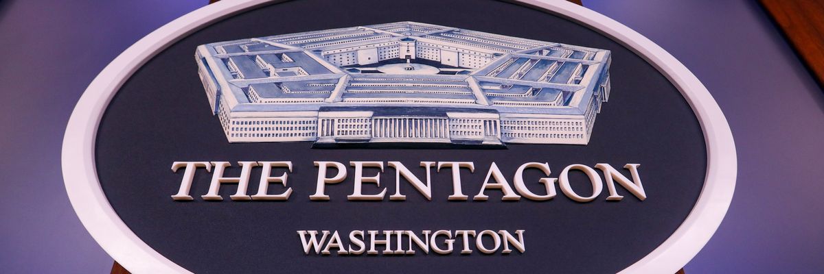 Press conference at Pentagon