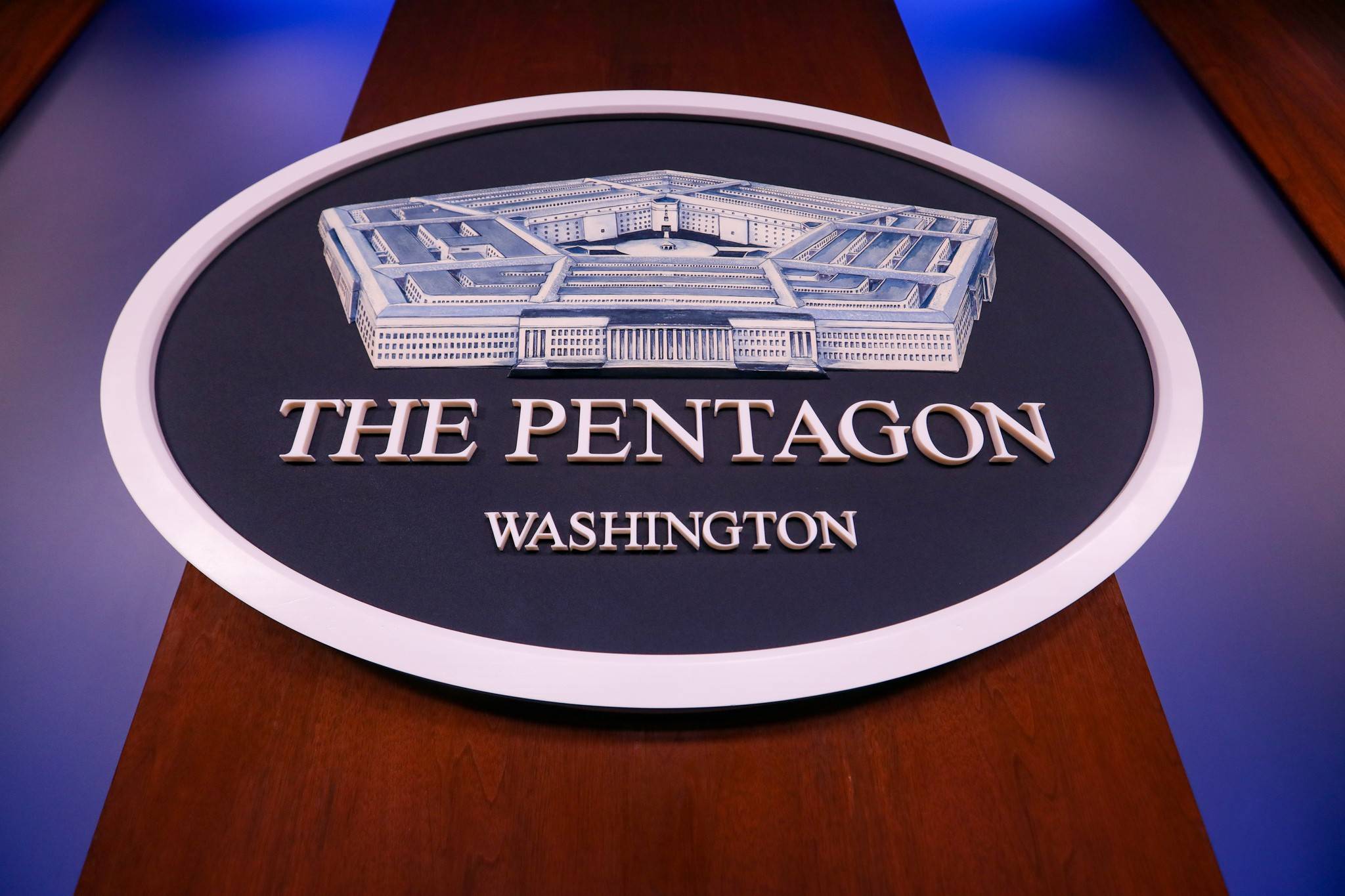 Press conference at Pentagon