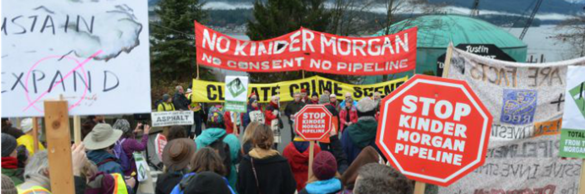 'Immense Moral Cowardice': Trudeau Trashed for Government Purchase of Climate-Killing Kinder Morgan Pipeline