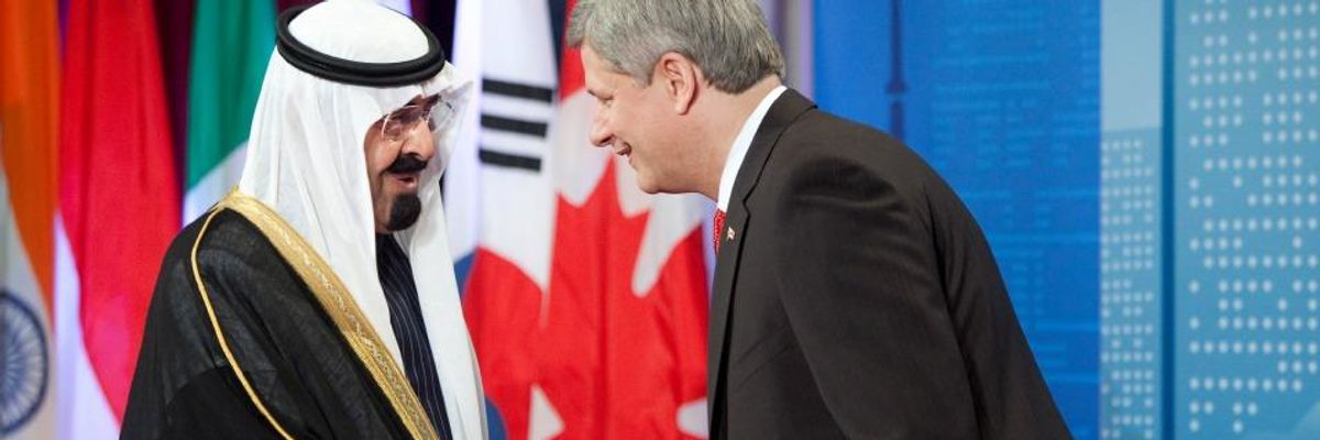 Canada's Complicity in the Saudi-Yemen War