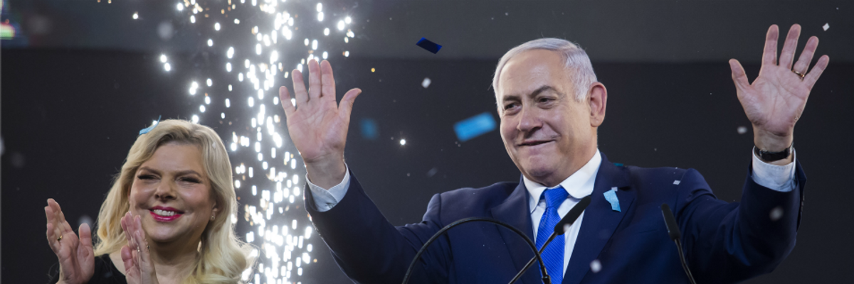 As Netanyahu Heads for Reelection, Palestinians Decry Vote to 'Entrench and Expand Apartheid'