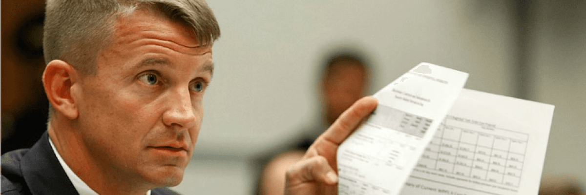 At Bannon's Behest, Blackwater Founder and War Profiteer Erik Prince Mulling Senate Run