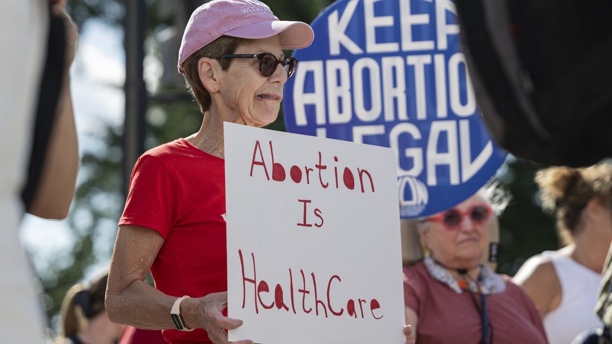 Pro-abortion and anti-abortion protesters confronted on 2nd anniversary of high court's abortion ruling in D.C.