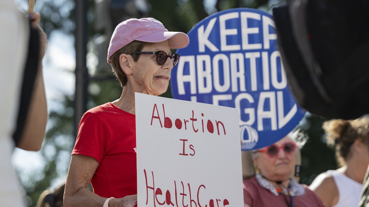 Pro-abortion rights protesters