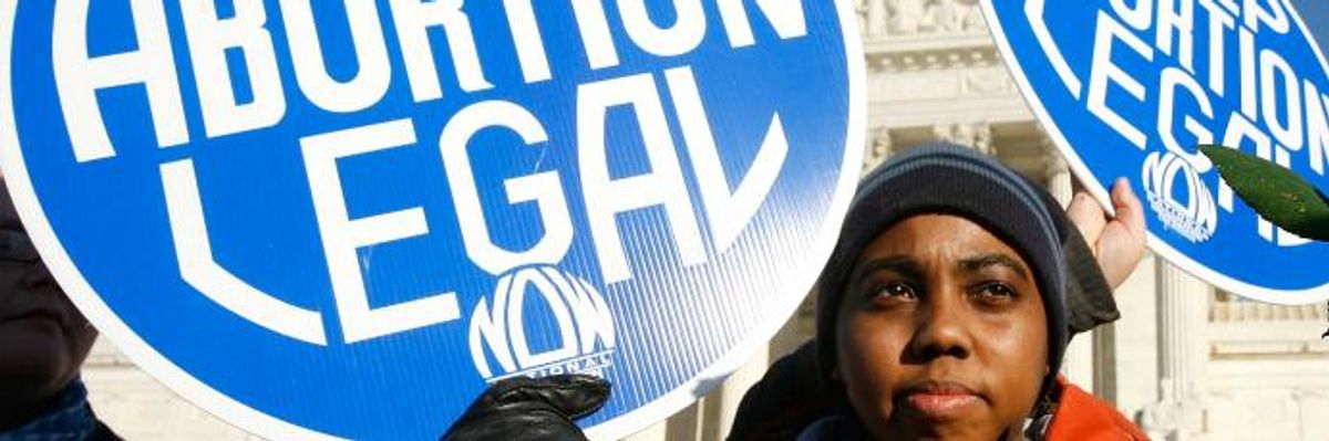 Showing 'Anti-Choice Agenda Is Out-of-Touch and Patently Un-American,' Public Support for Roe v. Wade Hits Record High