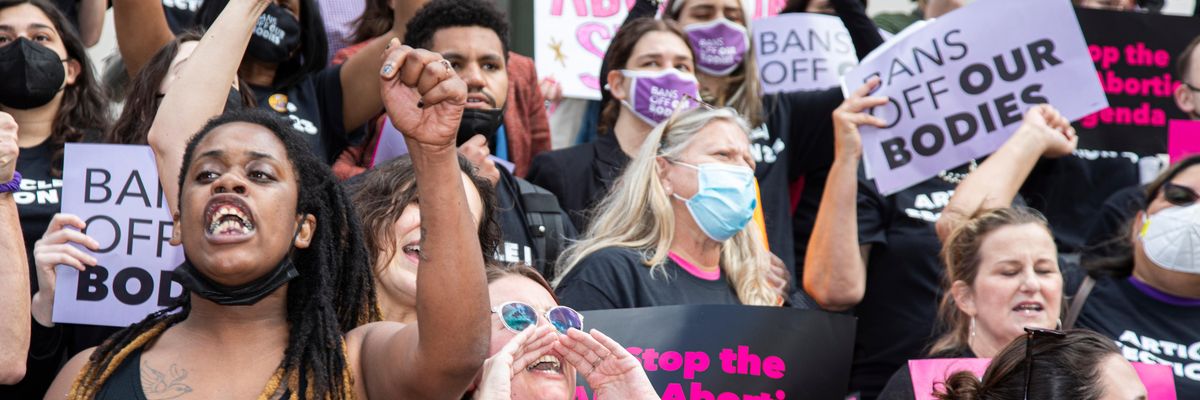 pro-choice demonstration in Florida